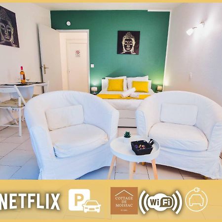 Apt T1 Cosy Et Ambiance Zen "Cottage De Moissac" Eksteriør billede